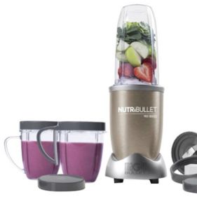Nutribullet 12-Piece Magic Bullet Blender Set 900W Copper Gold (NB9-1212)