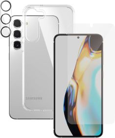 VWALK CLEAR CASE+SCREEN+LENS BUNDLE S23 PLUS