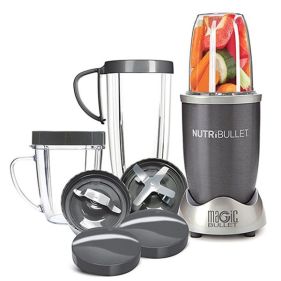 NutriBullet 600W Smoothie Maker 12 piece Set Grey NBR-1212M