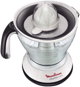 MOULINEX 1 Litre Citrus Press, 25 Watts, White/Black, PC302B27