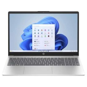 HP Laptop AMD Ryzen 5-7520U / 15.6inch FHD / 512GB SSD / 8GB RAM / Shared AMD Radeon Graphics / Win11 Home / Silver / Middle East Version - 15-FC0007