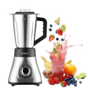 CROWNLINE BLENDER / 3 IN 1 , STAINLESS STEEL