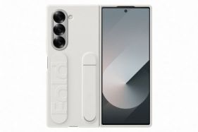 Samsung Fold6 Silicone Grip Case with Stand WHT (EF-MF956TWEGWW)