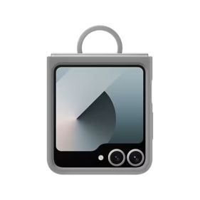 Samsung Flip6 Silicone Case with Ring Gray (EF-PF741TJEGWW)