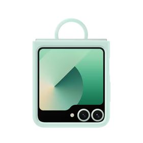Samsung Flip6 Silicone Case with Ring Mint (EF-PF741TMEGWW)