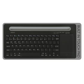 EDGE EKB140 TOUCHPAD BLUETOOTH KEYBOARD WITH TOUCHPAD BLACK