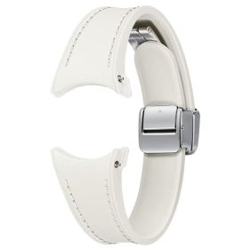 SAMSUNG D-BUCKLE HYBRID LTHRBND(SLIM,S/M)CREAM