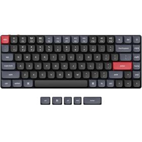 KEYCHRON K3 PRO 84 KEYS GATERON MECHANICAL KEYBOARD  WHITE BACKLIGHT RED