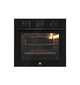 MILLEN Built In Electric Oven 7 Cooking Modes, 78L - 3 Year Warranty, SCHOTT Inner Glass, MEO 6001 BB