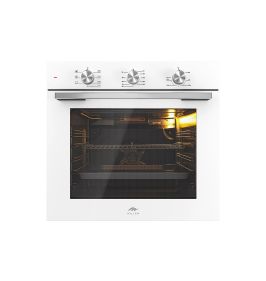 MILLEN MEO 6001 WH 78L Electric Oven - Energy Class A, 60 cm, 7 Cooking Modes, SCHOTT Double Glass Door, Glass finish, Mechanical Control with Timer, 3 Year Warranty