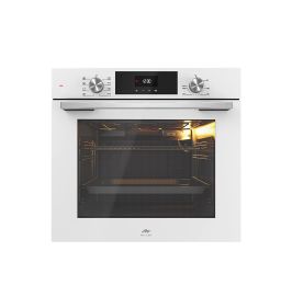 MILLEN MEO 6002 WH 73L Electric Oven - Energy Class A, 8 Cooking Modes, 60 cm, SCHOTT Double Glass Door, Glass finish, Mechanical and Touch Control with Timer, 3 Year Warranty