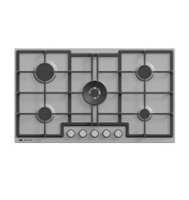 MILLEN MGH 9001 IX 90 cm Built-in 5 Burners Gas Cooktop - Stainless-Steel Finish, 12100 Watts, Mechanical and Electronic Ignition Control, 3 Year Warranty