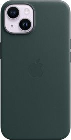 APPLE IPHONE 14 LEATHER CASE WITH MAGSAFE - FOREST GREEN