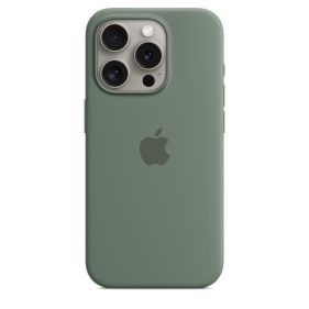 APPLE IPHONE 15 PRO SILICONE CASE WITH MAGSAFE - CYPRESS