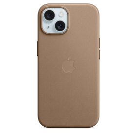 APPLE IPHONE 15 FINEWOVEN CASE WITH MAGSAFE - TAUPE