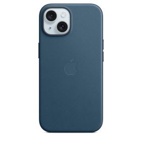 APPLE IPHONE 15 FINEWOVEN CASE WITH MAGSAFE - PACIFIC BLUE