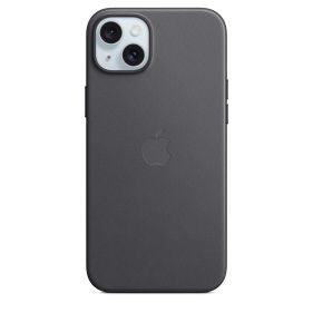 APPLE IPHONE 15 PLUS FINEWOVEN CASE WITH MAGSAFE - BLACK