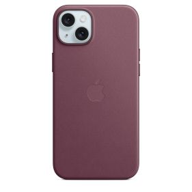APPLE IPHONE 15 PLUS FINEWOVEN CASE WITH MAGSAFE - MULBERRY