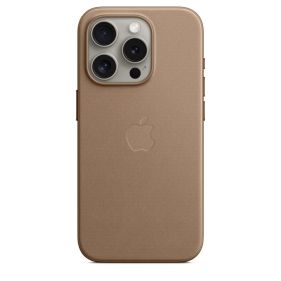 APPLE IPHONE 15 PRO FINEWOVEN CASE WITH MAGSAFE - TAUPE
