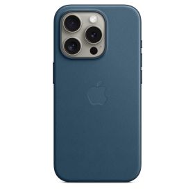 APPLE IPHONE 15 PRO FINEWOVEN CASE WITH MAGSAFE - PACIFIC BLUE
