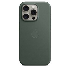 APPLE IPHONE 15 PRO FINEWOVEN CASE WITH MAGSAFE - EVERGREEN