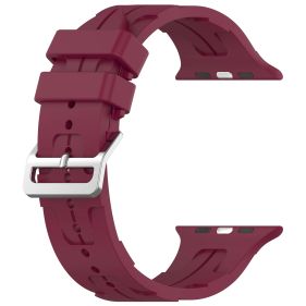 Max & Max Durable band Mehroon watch strap for Apple Watch 45/44mm