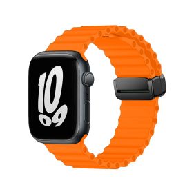 Max & Max Durable band Orange watch strap for Apple Watch 45/44mm