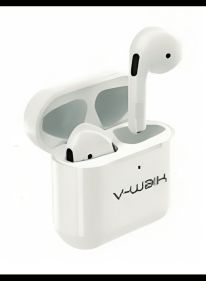 VWALK TWS TRUEBUDS MINI TB100+SILICON COVER WITH CLIP-WHITE