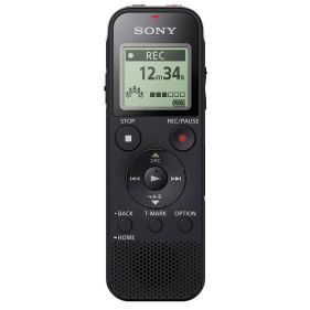 Sony Digital Voice Recorder with Built-in USB - Black, ICD-PX470