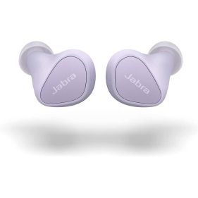 Jabra Elite 3 in Ear Wireless Bluetooth Earbuds – Noise Isolating True Wireless Buds with 4 Built-in Microphones for Clear Calls, Rich Bass, Customizable Sound, and Mono Mode - Lilac - 100-91410002-60