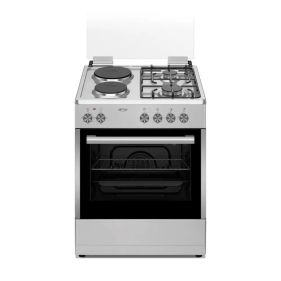 Venus Cooking Range 2 Gas Burners + 2 Hot Plates - Electric Oven And Grill Freestanding Cooker - VC6622ESD