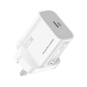 PROMATE POWERPORT-20PD WALL CHARGER WHITE POWERPORT-20PD-WHITE