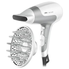Braun Satin Hair Dryer With Diffuser And Ionic Function HD585
