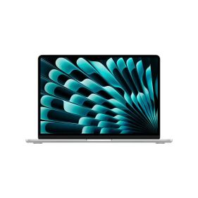 13-inch MacBook Air Apple M3 chip with 8-core CPU and 8-core GPU, 8GB, 256GB SSD English Keyboard - Silver - MRXQ3ZS/A