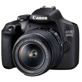 Canon EOS 2000D EFS 18-55MM DC III Black Kit - EOS2000DC