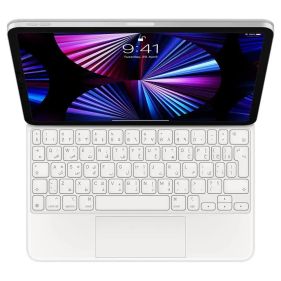 APPLE Magic Keyboard for iPad Pro 11-inch (3rd generation) and iPad Air (4th generation) - Arabic - White MJQJ3AB/A