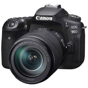 Canon EOS 90D DSLR Camera Black + EFS 18-135mm (EOS 90D 18-135 )