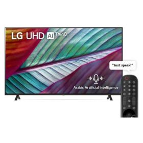 LG UR78 Series  (55 inches) Ultra HD AI Upscaling: 4K Upscaling, Smart Television ThinQ AI, WebOS |Dimming Pro & Ultra Contrast LED TV  (55UR78006LL-AMAE) (2023 Model)