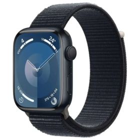 Apple Watch Series 9 GPS 41mm Midnight Aluminum Case with Midnight Sport Loop - MR8Y3QA/A