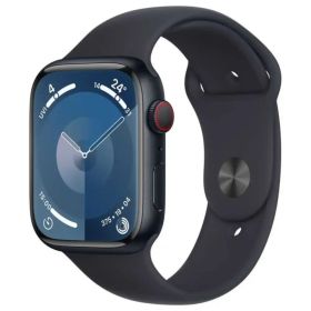 Apple Watch Series 9 GPS 45mm Midnight Aluminum Case with Midnight Sport Band M/L - MR9A3QA/A