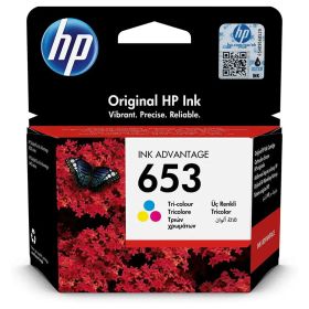 Hp 653 Tri-Color Original Ink Advantage Cartridge - 3YM74AE