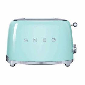 Smeg Retro Pastel Green 2 Slice Toaster (TSF01PGUK)