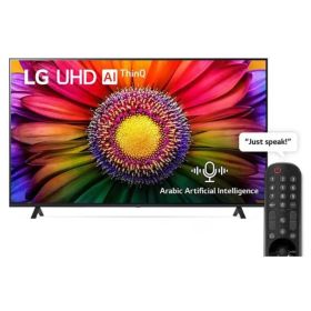 LG UR80 Series  (75 inches) 4K HDR10 Pro: 4K Upscaling, Smart Television ThinQ AI, WebOS | ISF Bright Room | ISF Dark Room  (75UR80006LJ-AMRE) (2023 Model)